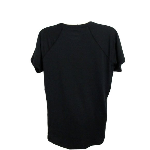 Columbia Activewear T-Shirt Top XL Omni Freeze Zero Crewneck Short Sleeve Black - Picture 2 of 9